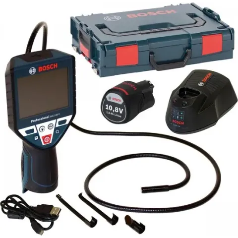 BOSCH PROFESSIONAL Accu Inspectiecamera GIC 120 C - Incl. 1x 1,5 Ah - 12V - Accu En Lader