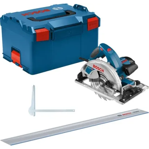 Bosch Professional GKS 65 GCE Cirkelzaag - met FSN 1400 geleiderail - 65 mm zaagdiepte