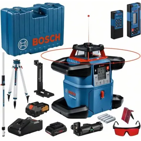 Bosch Professional GRL 600 - Rotatielaser - Rood - 18V