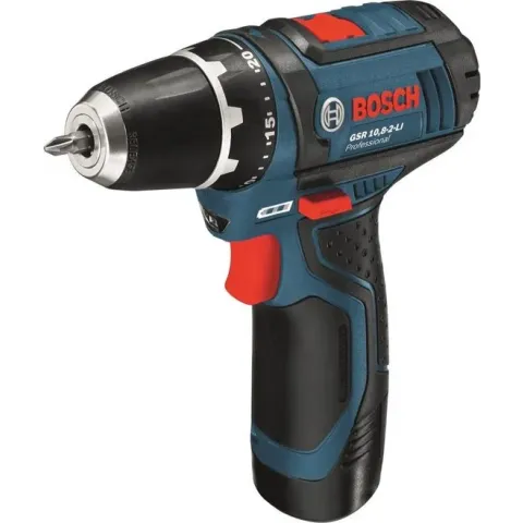 Bosch Professional GSR 12-2-LI Accuboormachine - 12 V - Zonder accu en lader - Met L-BOXX