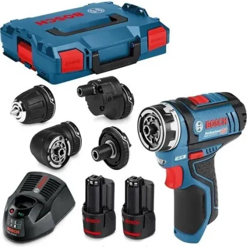 Bosch Professional GSR 12V-15 FC Accuboormachine - 12V - Met 2x 2,0 Ah Accu's