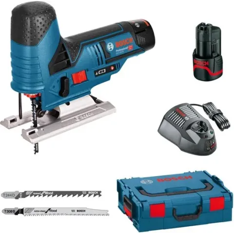 Bosch Professional GST 12V-70 + 2x3.0Ah + L-Boxx