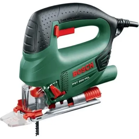 Bosch PST 800 PEL Decoupeerzaag - 530 Watt - Met kunststof koffer en 1 decoupeerzaagblad voor hout