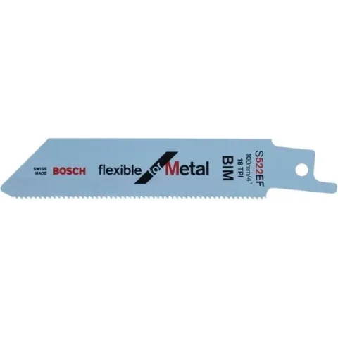 Bosch - Reciprozaagblad S 522 EF Flexible for Metal - 5 stuks