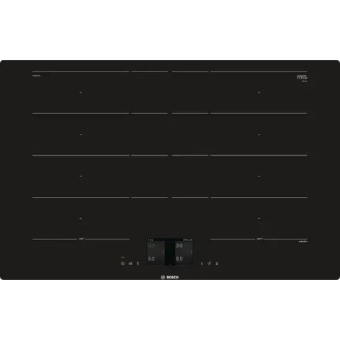 Bosch Serie 8 PXY801KW1E kookplaat Zwart Ingebouwd Zone van inductiekookplaat 4 zone(s)