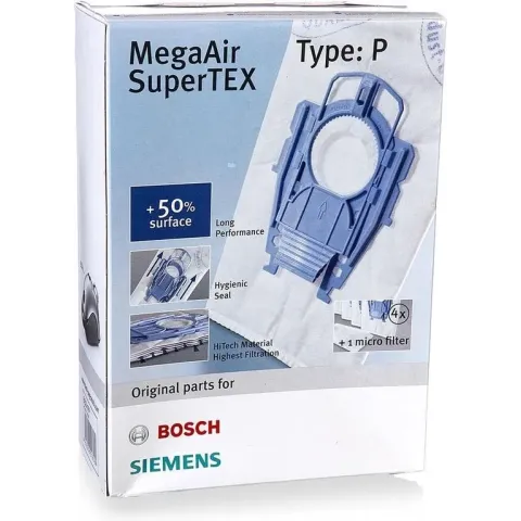 Bosch / Siemens Stofzuigerzakken BBZ41FP VZ41AFP - 4 stuks
