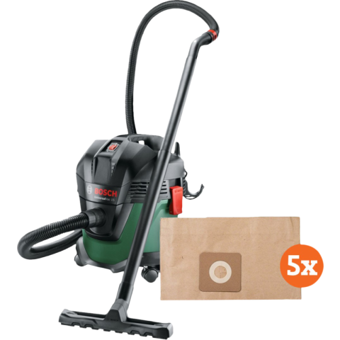 Bosch UniversalVac 15 + filterzakken