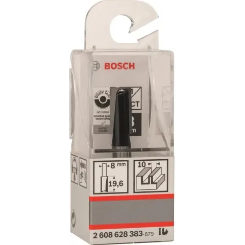Bosch - Vingerfrezen 8 mm, D1 10 mm, L 20 mm, G 51 mm