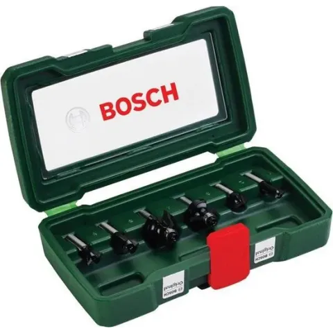 Bosch Wolfraamcarbide freesset 6-delig