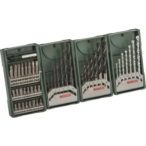 Bosch X-Line borenset - 46-delig - Voor hout, metaal en steen