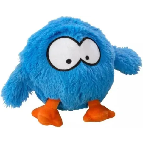 BOUNCY JUMPING BALL SPASMETIC LAUGHTER 28x19cm blauw