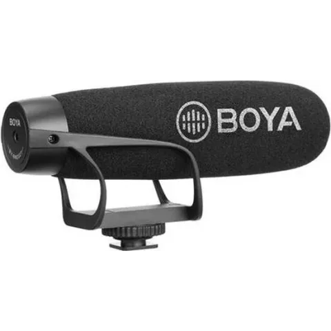 Boya BY-BM2021 supercardioid shotgun mic for DSLR's