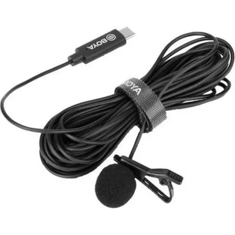 Boya BY-M3 lapel microphone for type C products