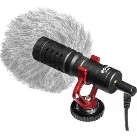 Boya BY-MM1+ cardioid video mic for smartphones & DSLR's