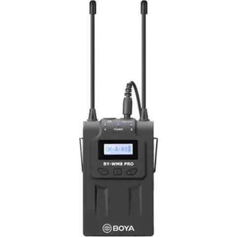 Boya Draadloze Ontvanger BY-RX8 voor BY-WM8 Pro