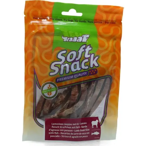 Braaaf Beef Steak Slice with fish 12 cm