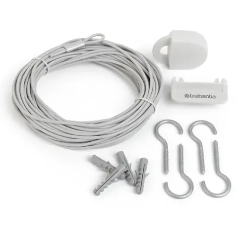Brabantia Drooglijnset - 12 m - Wit