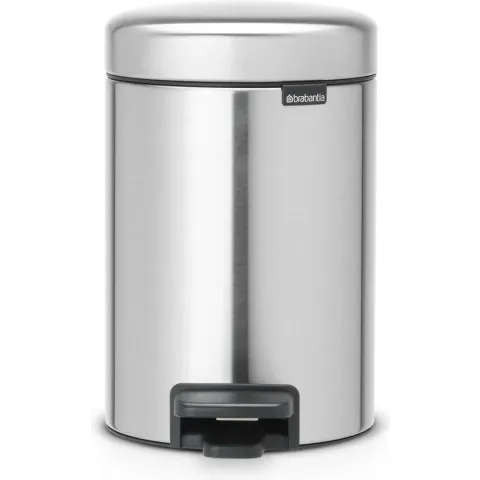 Brabantia newIcon Prullenbak - 3 l - Matt Steel Fingerprint Proof