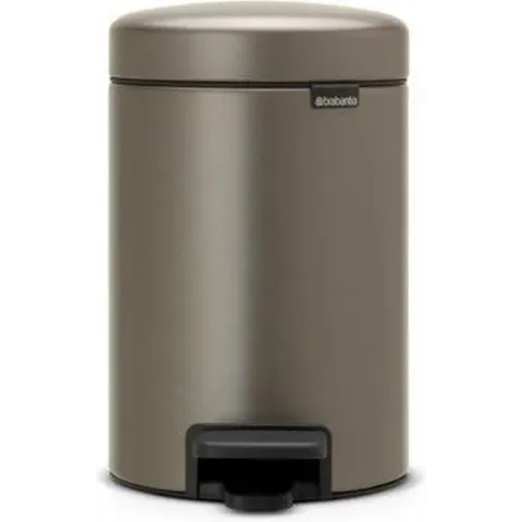 Brabantia newIcon Prullenbak - 3 l - Platinum
