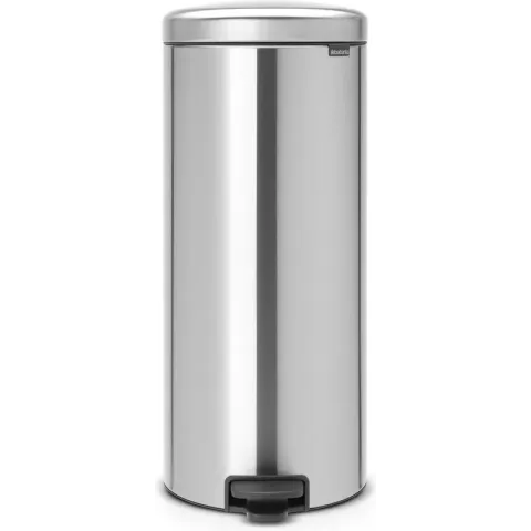 Brabantia newIcon Prullenbak - 30 l - Matt Steel