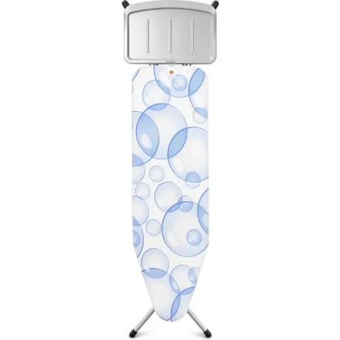 Brabantia Perfect Flow Strijkplank B met Stoomunithouder - 124 x 38 cm - Bubbles