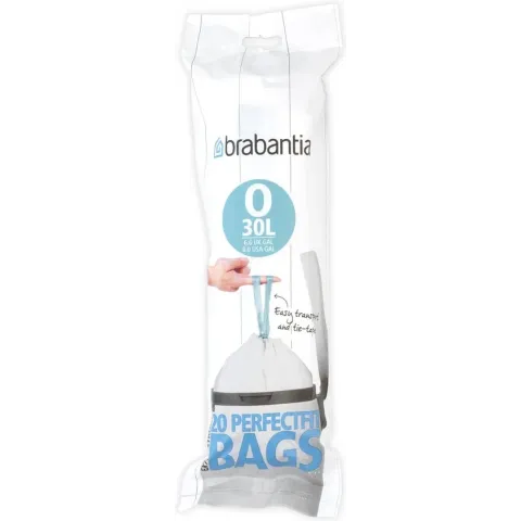 Brabantia PerfectFit Vuilniszakken - 30 l - Code O - 20 stuks