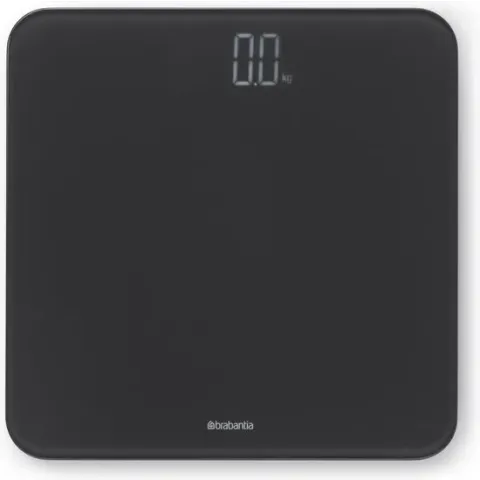 Brabantia ReNew Personenweegschaal op Batterijen - Dark Grey