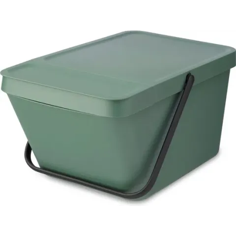 Brabantia Sort & Go Prullenbak Stapelbaar - 20 l - Fir Green