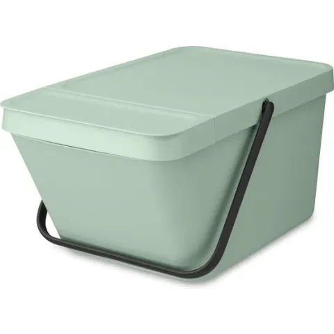 Brabantia Sort & Go Prullenbak Stapelbaar - 20 l - Jade Green