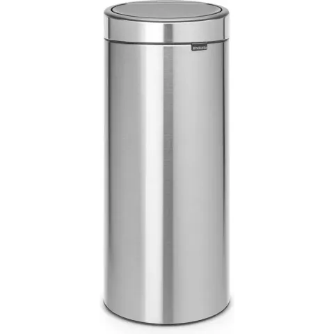 Brabantia Touch Bin Prullenbak - 30 l - Matt Steel Fingerprint Proof