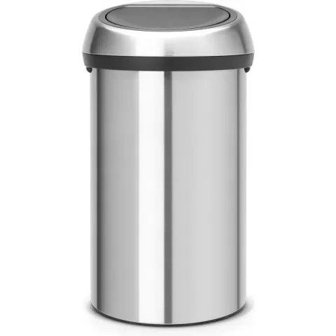 Brabantia Touch Bin Prullenbak - 60 l - Matt Steel