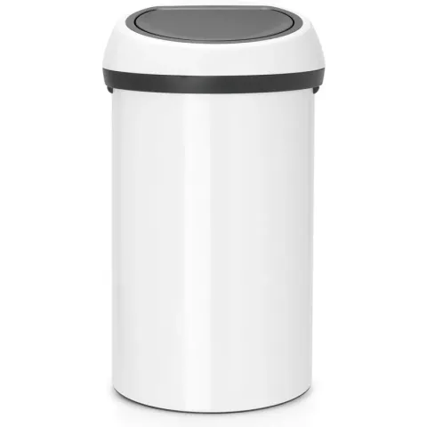 Brabantia Touch Bin Prullenbak - 60 l - White