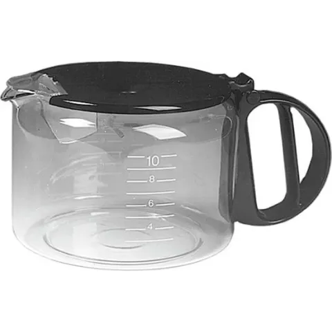 Braun 10 kops koffiekan glas