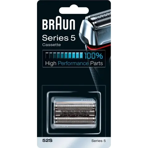 Braun Series 5 52S Cassette Zwart - Vervangend Scheerblad