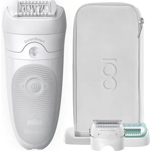 Braun Silk-épil 5 voor vrouwen, Design Editie met Reisetui - Wit