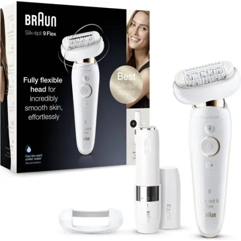 Braun Silk-épil 9 Flex 9005 40 pincetten Goud, Wit