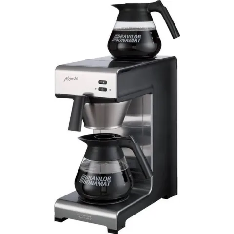 Bravilor Mondo Koffiezetapparaat + 2 glazen kannen