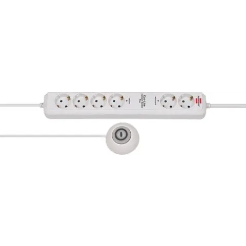 Brennenstuhl 1159560216 6 Voudige stekkerdoos met switch - 1,5m