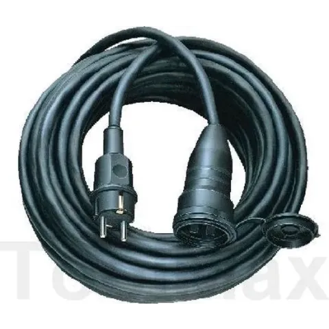 Brennenstuhl 1161470 Stroom Verlengkabel Zwart 25.00 m