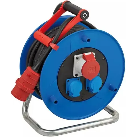 Brennenstuhl 1237980 Garant CEE 1 IP44 kabelhaspel - H07RN-F 5G2,5 - 30m