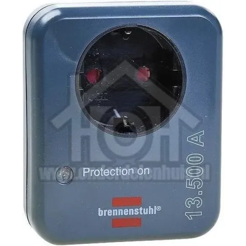 Brennenstuhl 1506996 Overspanningsbeveiliging 1 AC-uitgang(en) 230 V Antraciet