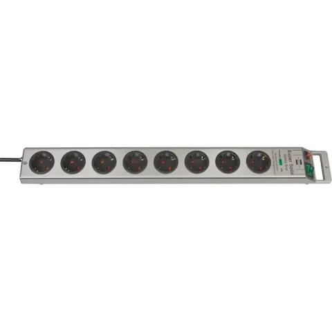 Brennenstuhl Super-Solid 13500A +surge protection 8x 1153340318, voor 8 stekkers