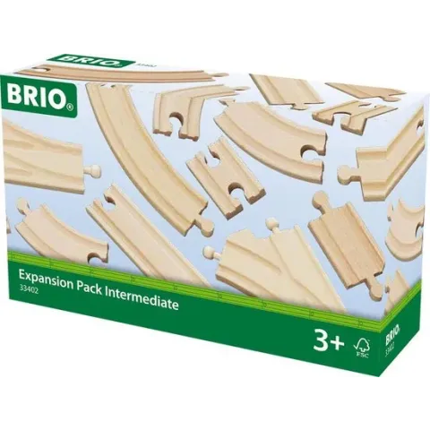 BRIO Midi rails uitbreidingsset - 33402