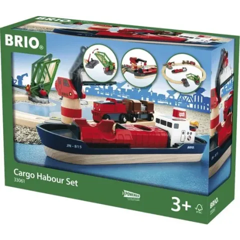 BRIO Treinset vracht bij de haven - 33061