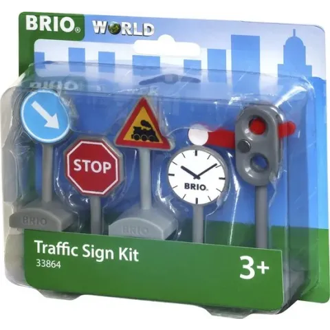 BRIO Verkeersborden kit - 33864