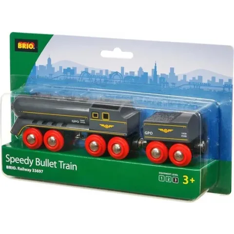 BRIO Zwarte hogesnelheidstrein - 33697