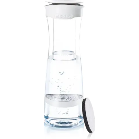 BRITA fill&serve Mind Waterfilterkaraf White/Graphite - 1,3L - Grijs