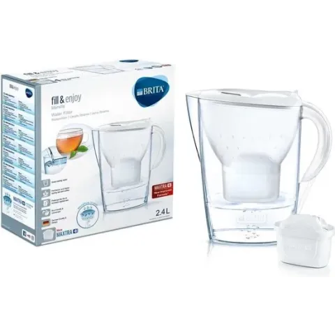 BRITA Waterfilterkan Marella Cool White - 2,4L