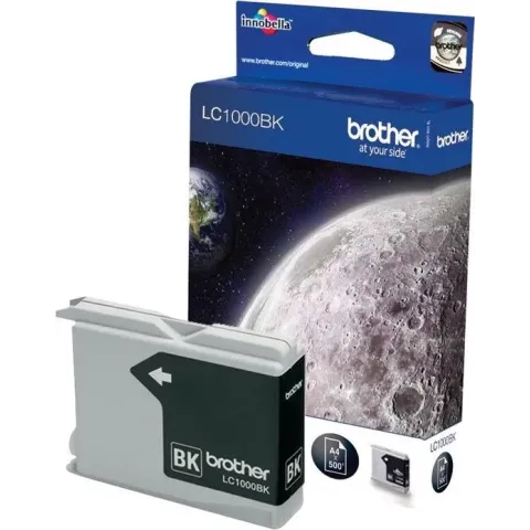 Brother LC-1000BK Inktcartridge - Zwart