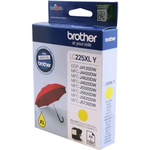 Brother LC-225XL - Inktcartridge / Geel / Hoge Capaciteit